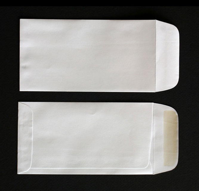 coin envelopes printed and available in 8 sizes.